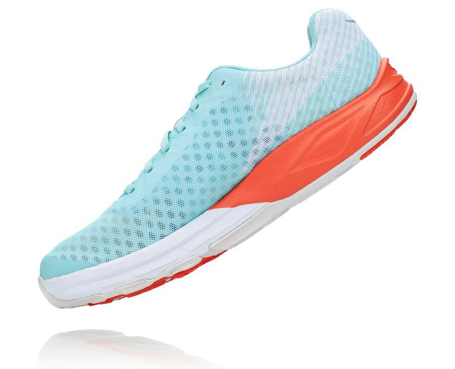 Hoka Australia One One EVO Carbon Rocket - Womens Running Shoes Blue - AYLRS-7523